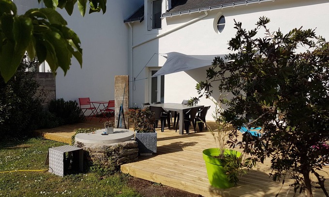 Piriac-sur-Mer House | Villa 100 meters from the beach and in the center of Piriac.