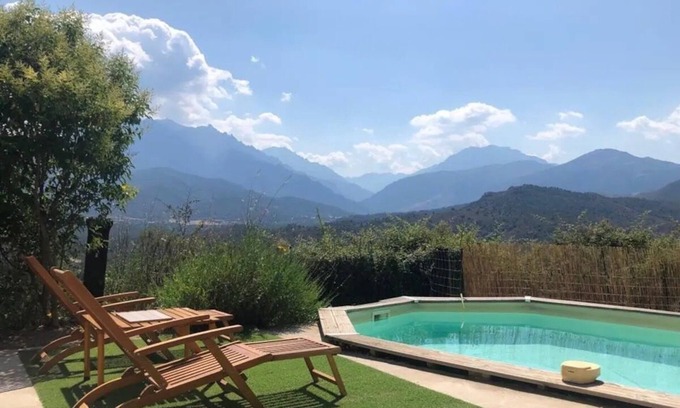 Canavaggia Villa | Villa 6 persons, swimming pool, air-conditioned, ideally located, between sea and mountain