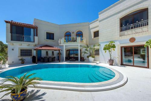 Santa Maria Estate Villa | Villa Alexandra: Sea Views Pool Jacuzzi Sauna