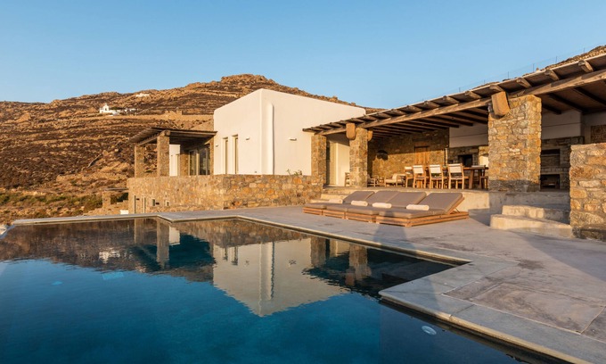 Ftelia House | Villa Amore NEW Luxury Property in Ftelia with Amazing Sea views & Heated pool