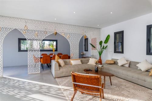 Tassoultante Villa | Villa Anzar Refined Oasis wChef and Emerald Hammam