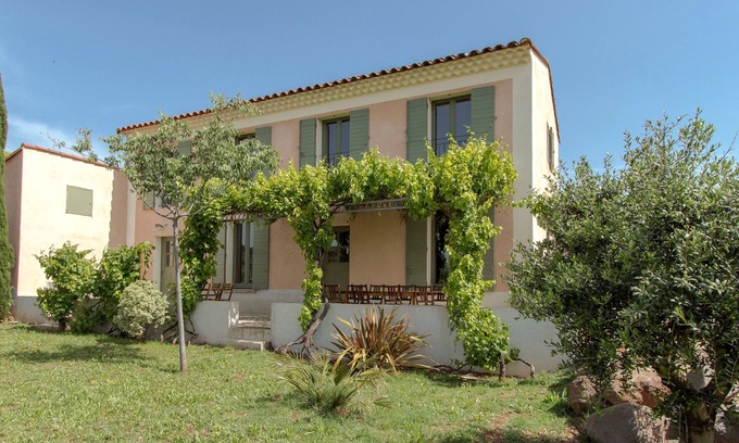 Octon Villa | Villa at Salagou lake, with view on the valley