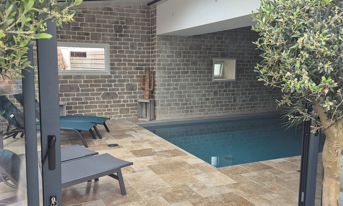 Escoville Villa | Villa Avec Piscine Privée et Chauffée Proche Cabourg et Plages du Débarquement