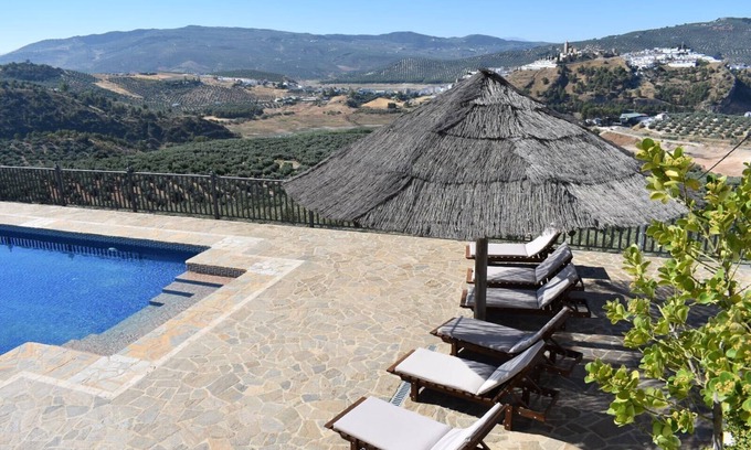 Iznajar Villa | Villa Balcony a wonderful place where you can enjoy and relax