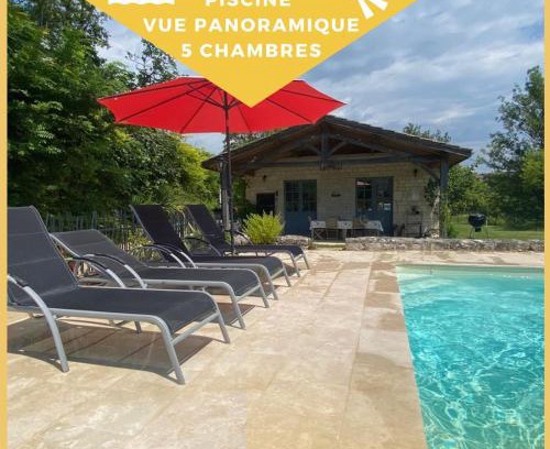 Pons House | Villa CARAMEL - Piscine - VUE