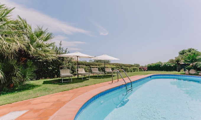 Is Molas Villa | Villa "Colombina" with Sea View, Private Pool & Wi-Fi