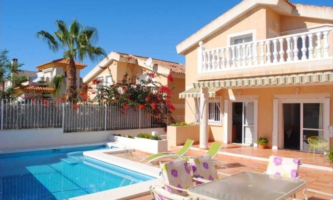 Puerto de Mazarron Villa | Villa CON Piscina Y Jacuzzi Independientes, Wifi, BBQ Y Vistas AL MAR