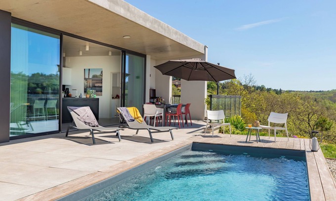 Vieille-Toulouse Villa | Villa Contemporaine au Calme dans la nature Private pool - 15 min Toulouse