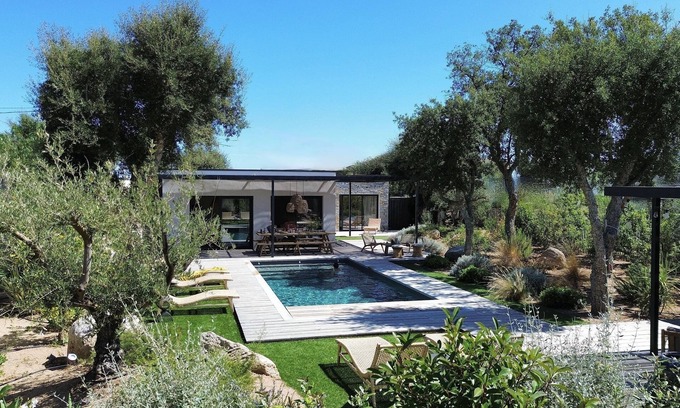 Sainte-Lucie-de-Porto-Vecchio Villa | Villa D'architecte "casa Verde". Plage 700 Mètres