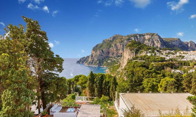 Capri Villa | Villa in Capri Terrazza Tragara private pool