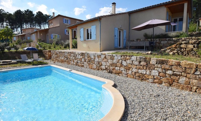 Joyeuse Villa | Villa in Joyeuse with Private Pool & History