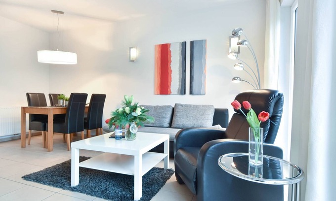 Korswandt Apartment | Villa Kaja Apartment Seebrücke - View of the Wolgastsee