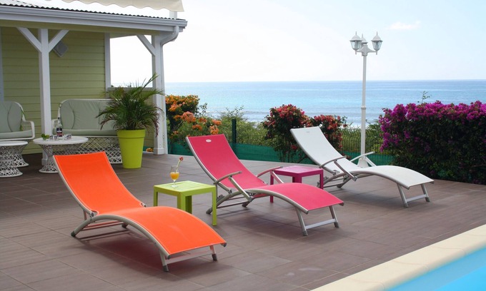 Grande-Terre Villa | Villa Lanthana, 265m2 with sea view