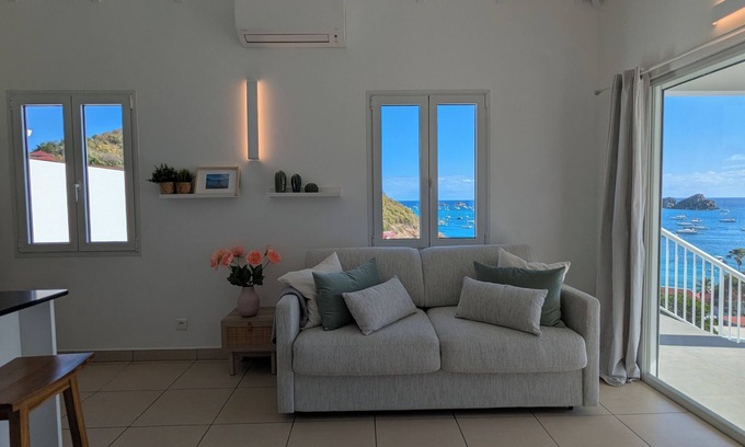 Grande Vigie Villa | Villa - Le Nid de Corossol π¦ overlooking the Caribbean Sea ποΈβοΈ