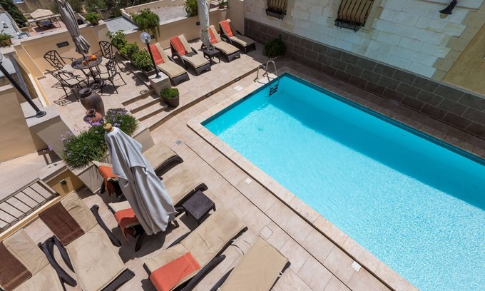 Santa Maria Estate Apartment | Villa Margherita Unit 1, with a large Pool, patio, and spacious outside spaces.