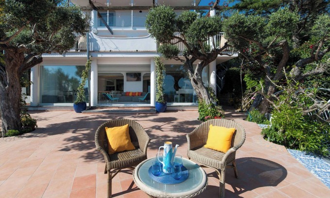 Sirenuse Villa | Villa Nerano with Panoramic Ocean Views from Multiple Levels of Terraces