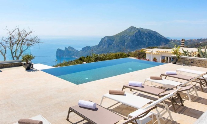 Massa Lubrense Villa | Villa Nicola with sea views