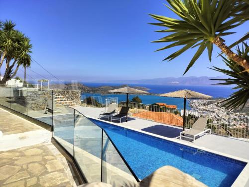 Elounda Villa | Villa Romee with private swimmingpool and panoramic view on Elounda