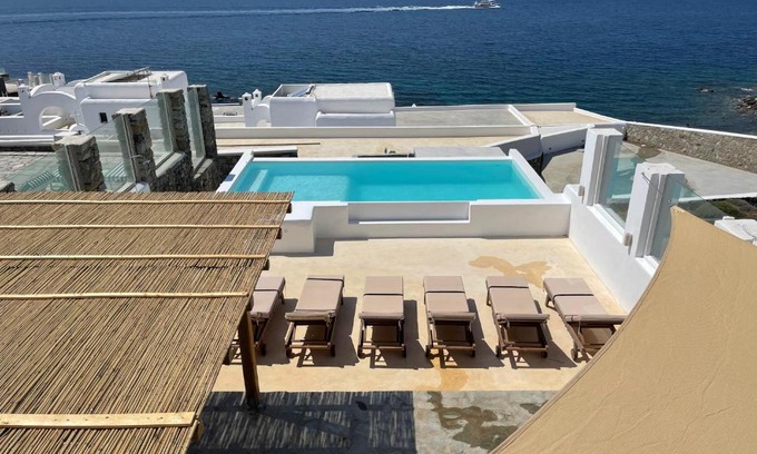 Agios Ioannis Villa | Villa Sunset Aura - Amazing Sea & Sunset View
