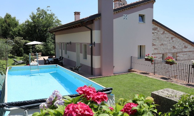 Isola Vicentina Villa | Villa with pool 10 minutes from Vicenza, garden, privacy, panoramic view