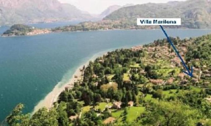 Griante House | Villa with sea views and garden in the middle of the San Martino Natural Park
