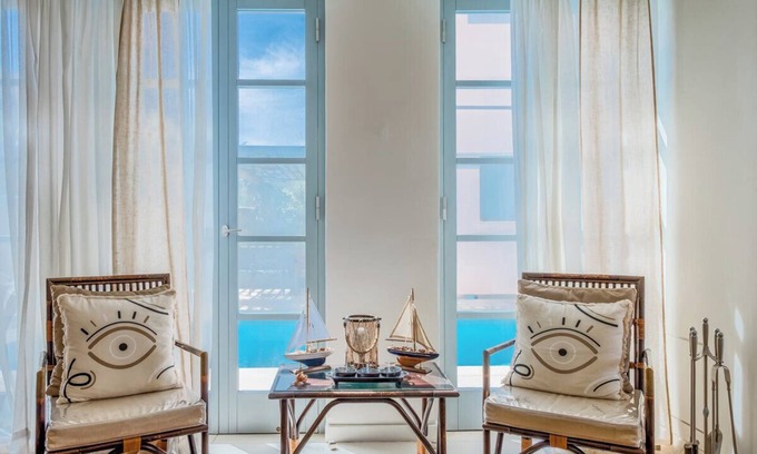 Posidonia House | Villa Zoi with Pool - Sunset & Sea Views in Poseidonia, Syros