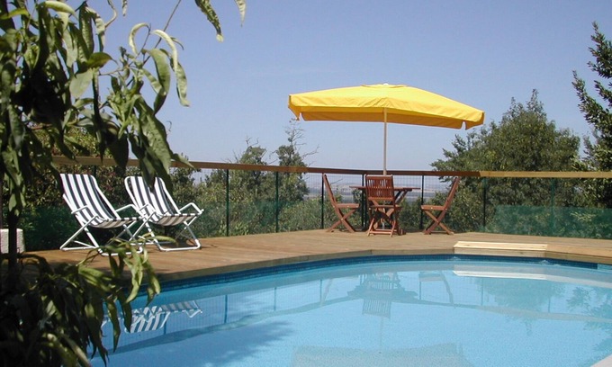 Castelnau-dArbieu House | Village house with large terrace, panoramic view and private pool