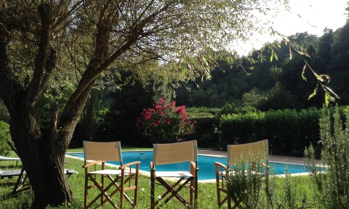 Campagnano di Roma House | Visit Rome and then lie in salt water pool to cool down! 3 golf courses nearby