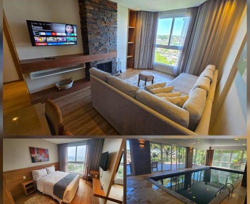 Canela Apartment | Vista da Catedral Flat no Serra Class