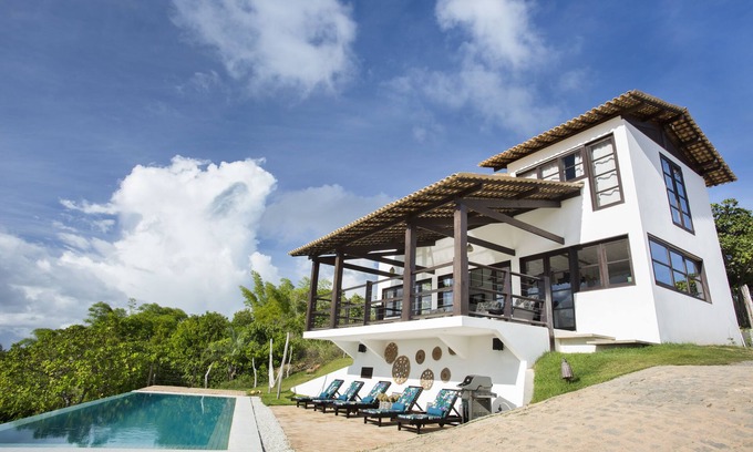 Porto de Pedras Cottage | Vista Incrivel com piscina - Sao Miguel dos Milagres