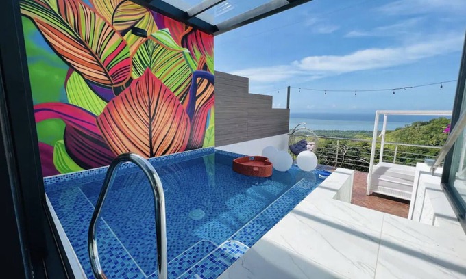 Pinales Apartment | Vista Suite-W/Private & heated Pool/King bed-ADULTS ONLY