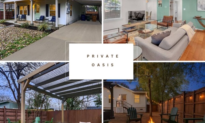 Dawson House | Walk to ACL-1 block-5min Zilker Home-Soco, Walkable !