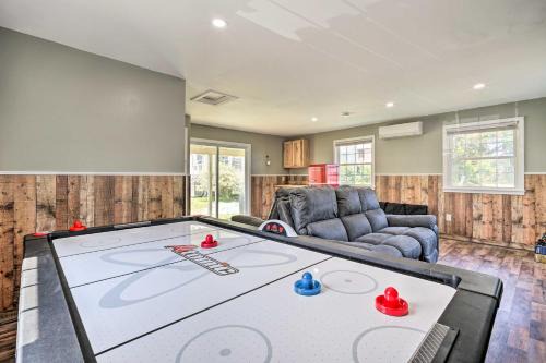 Lake George House | Walk to Lake George Family Escape with Game Room!