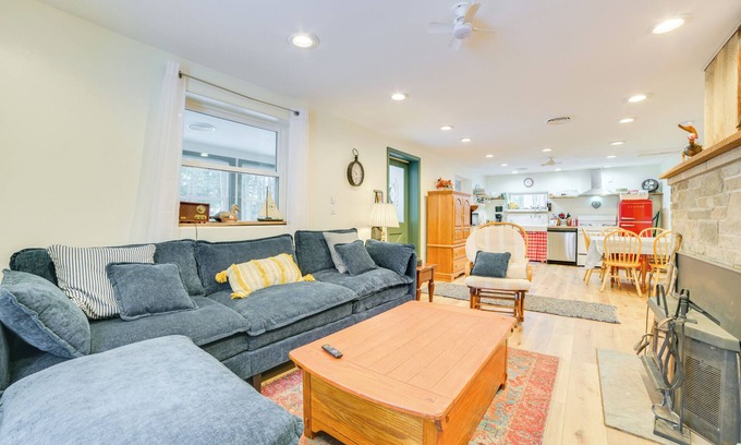 Cheboygan Cottage | Walk to Trail & Mullett Lake: Cottage w/Yard!