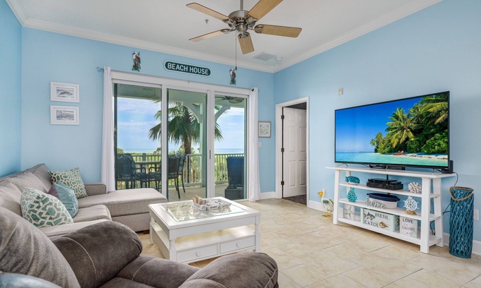 Palm Coast Condo | Water Waves – 3rd Floor Condo #333 with Golf & Ocean Views at Cinnamon Beach