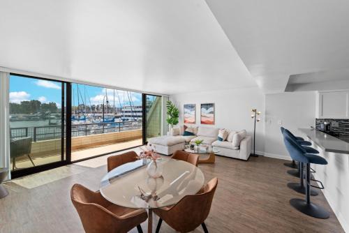 Marina del Rey Apartment | Waterfront Bliss - 2BR with Stunning Marina Views