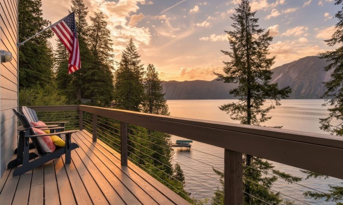 Bayview House | Waterfront house in Bayview! Boating, fishing, amazing views, 12mi to Silverwood