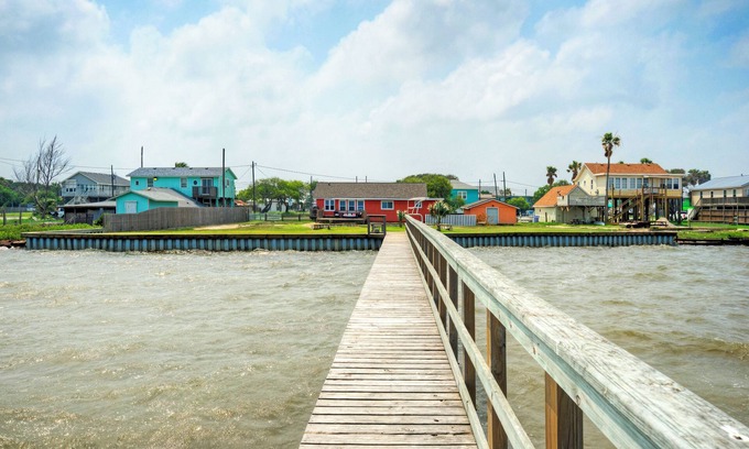 Flour Bluff House | Waterfront Retreat w/Private Boat Dock, Patio, Views | Shore Thing by AvantStay