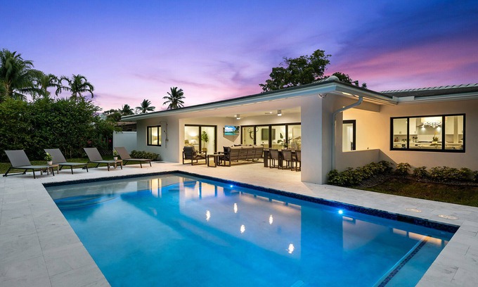Harbour Inlet House | Welcome to Manatee Harbor, A Heated Pool Home with Walkable Beach Access!