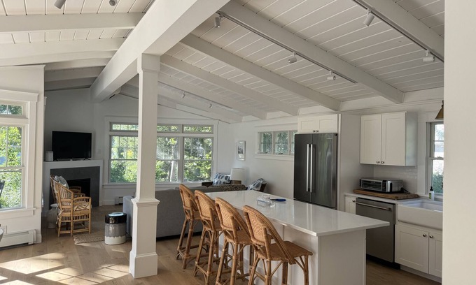 Shelter Harbor House | Welcome to the beach! Enjoy yourselves in this renovated year round home.