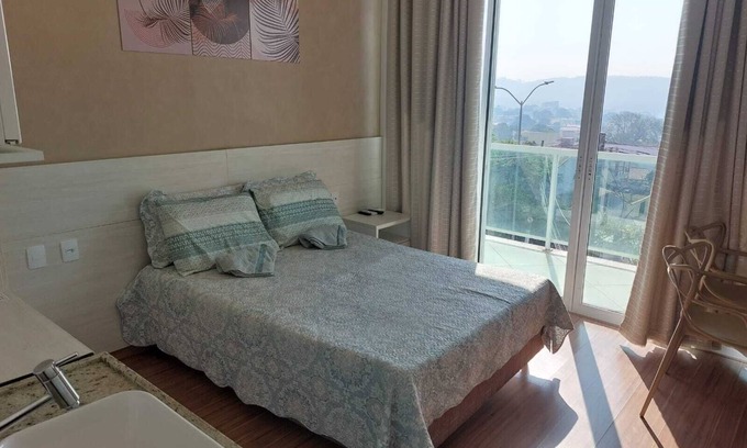 Lagoa Santa Apartment | Well located flat with balcony and 14km from the airport