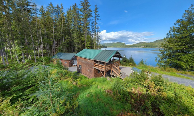 Whale Pass Cabin | Whale Pass Adventure Property | Cabins in Whale Pass with ocean views