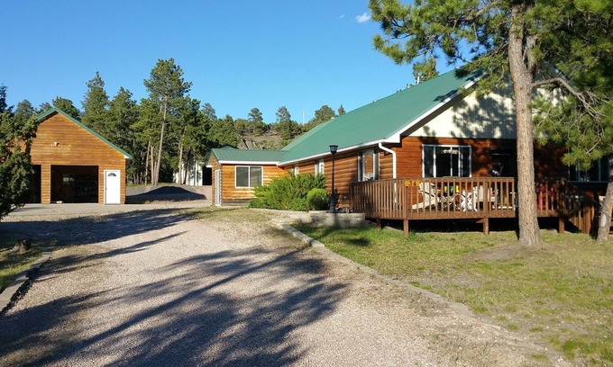 Moorcroft Cabin | Whispering Pines Cabin Secluded Get Away; Close Enough But Not Too Far