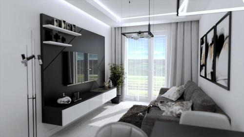 Ilawa Apartment | White Apartament