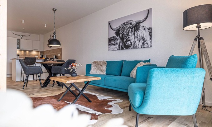 Schleswig Apartment | Wiking-koje 4 - Aufzug, Fußbodenheizung, Dusche, Balkon