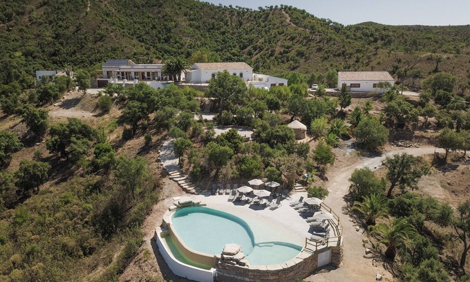 Sao Bras de Alportel House | Wild View Retreat - A restored abandoned mountain village - sleeps 24