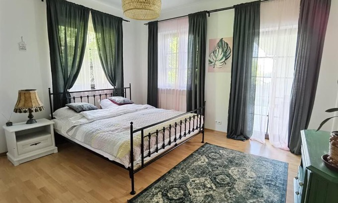 Szeligi Apartment | Wodna Ostoja z kominkiem nad jeziorem Selment