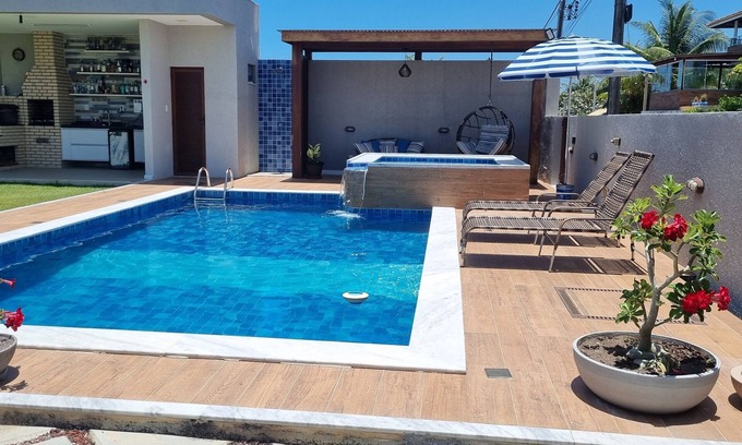 Barra do Jacuipe House | Wonderful house in Barra de Jacuipe, where the river meets the sea