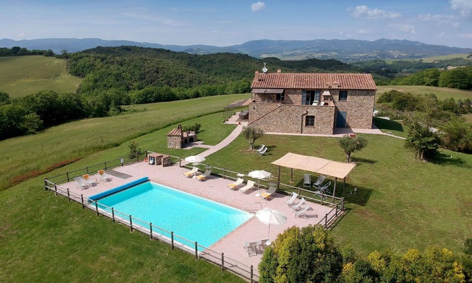 Bibbona Villa | Wonderful private villa for 21 guests with private pool, WIFI, A/C, TV, terrace and panoramic view