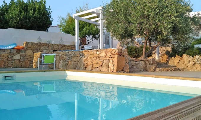 Maruggio Villa | Wonderful private villa for 6 people with A/C, private pool, WIFI, TV, terrace and parking
